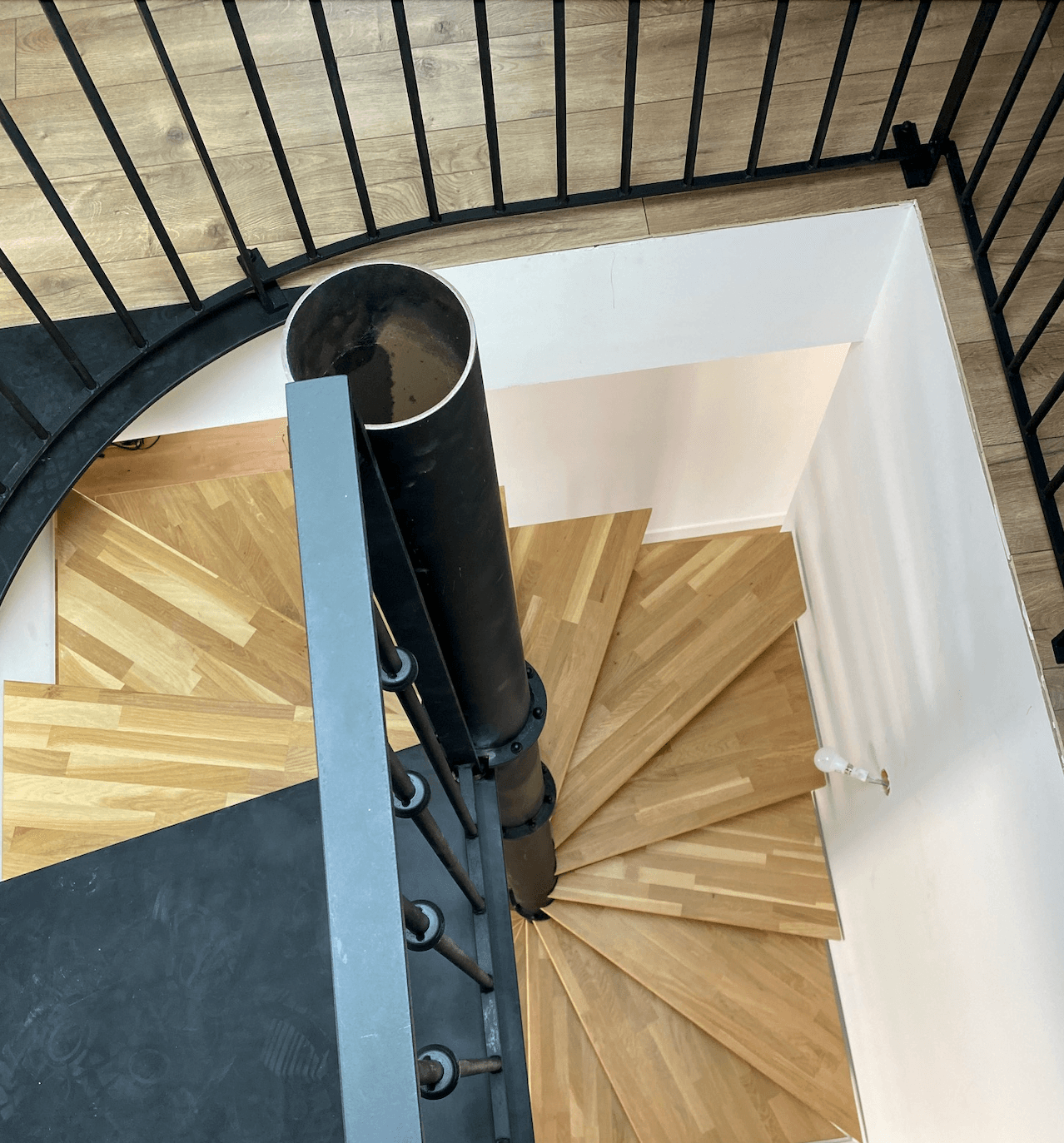 Conception d'escalier en image de synthèse