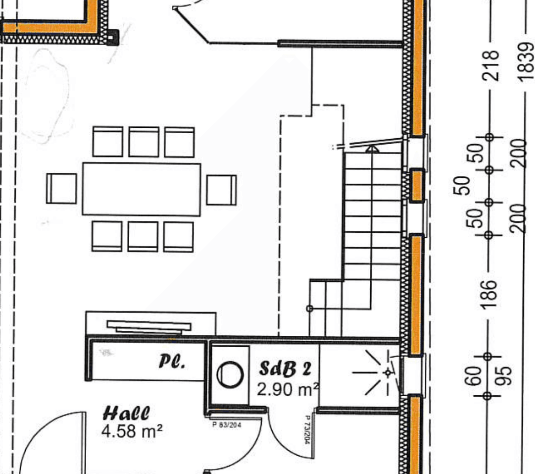 Conception 3D d'un escalier hélicoïdal contemporain