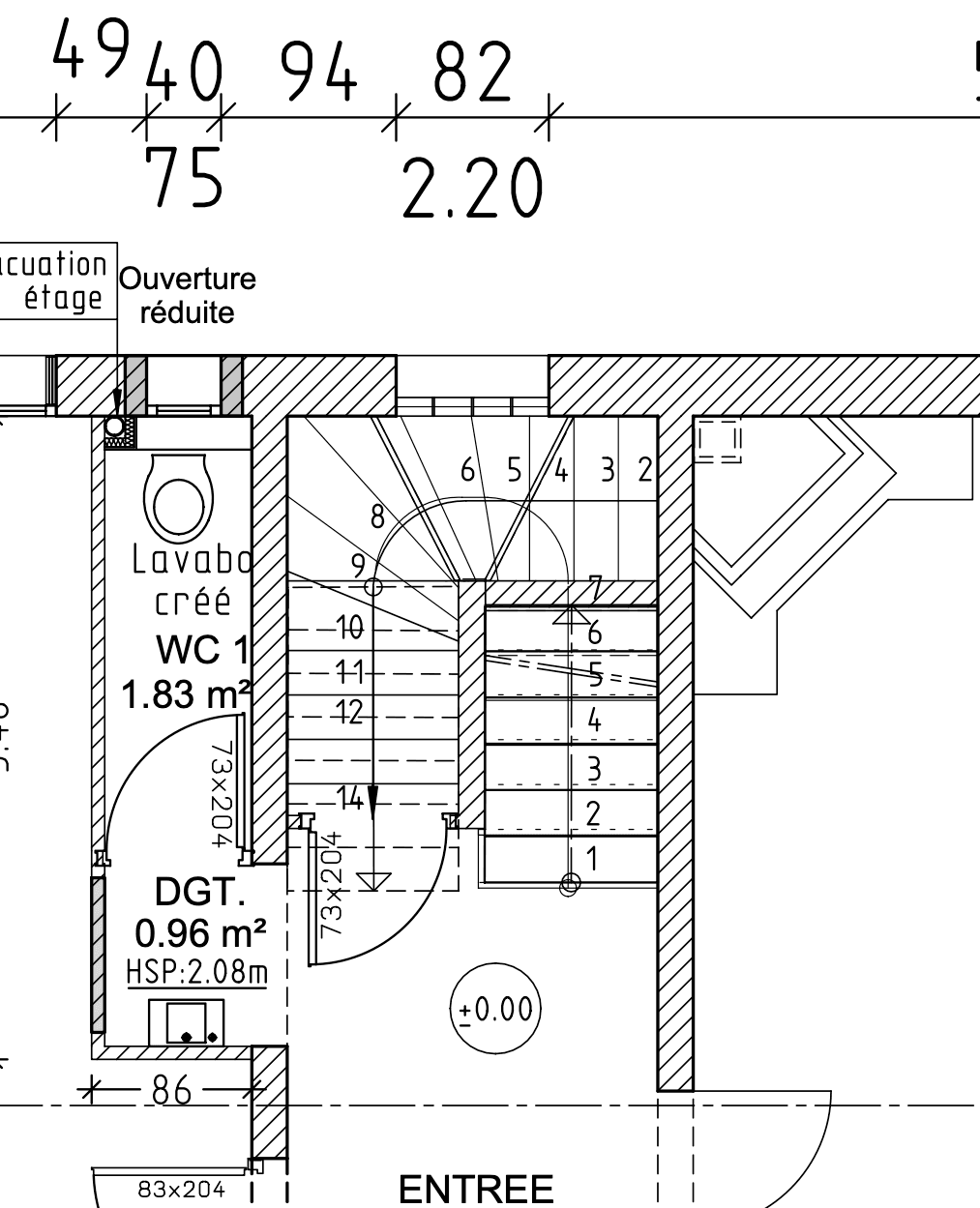 Modélisation 3D d'un escalier sur-mesure en acier
