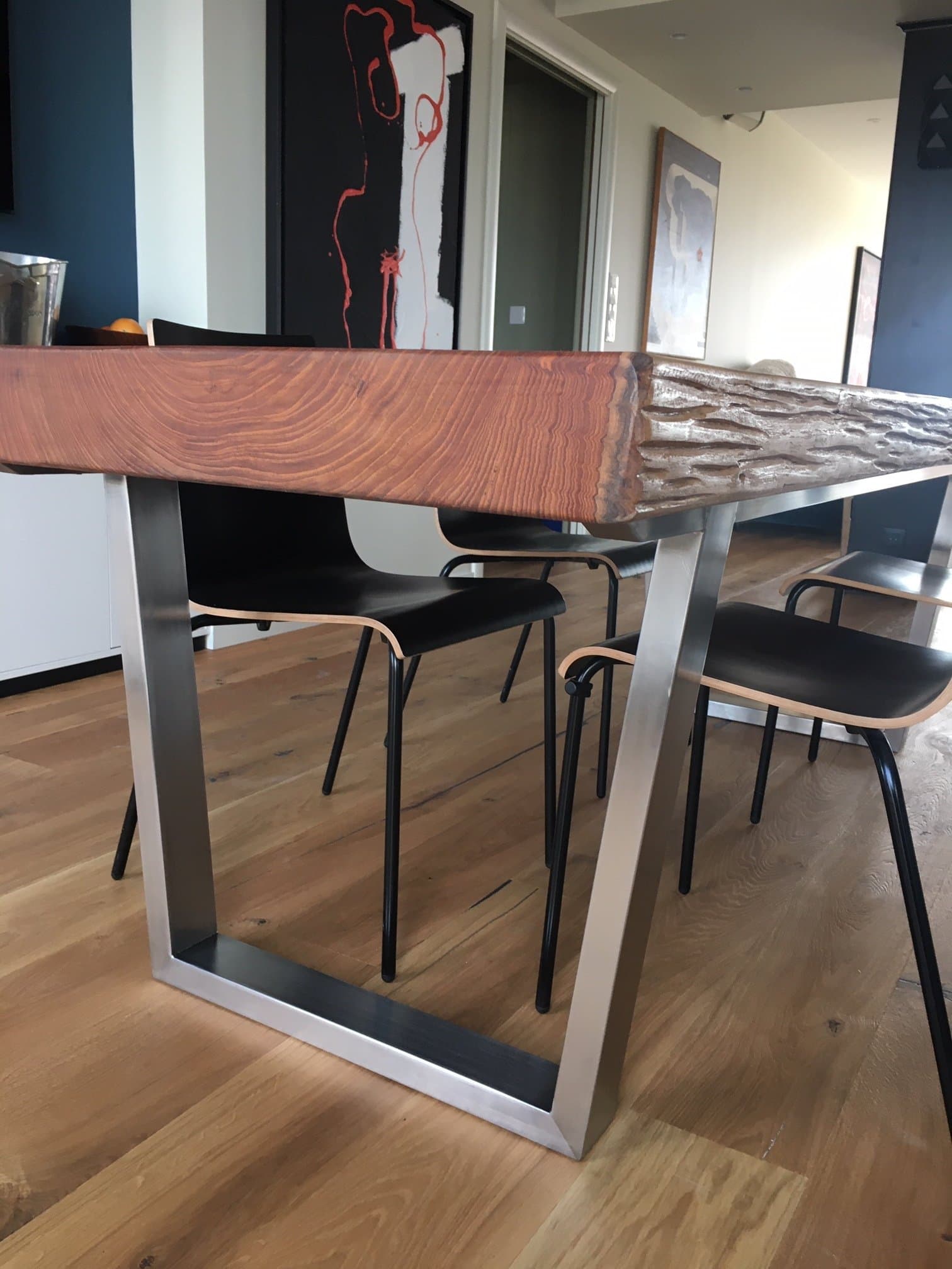 Réalisation diverse : ouvrage en acier finalisé