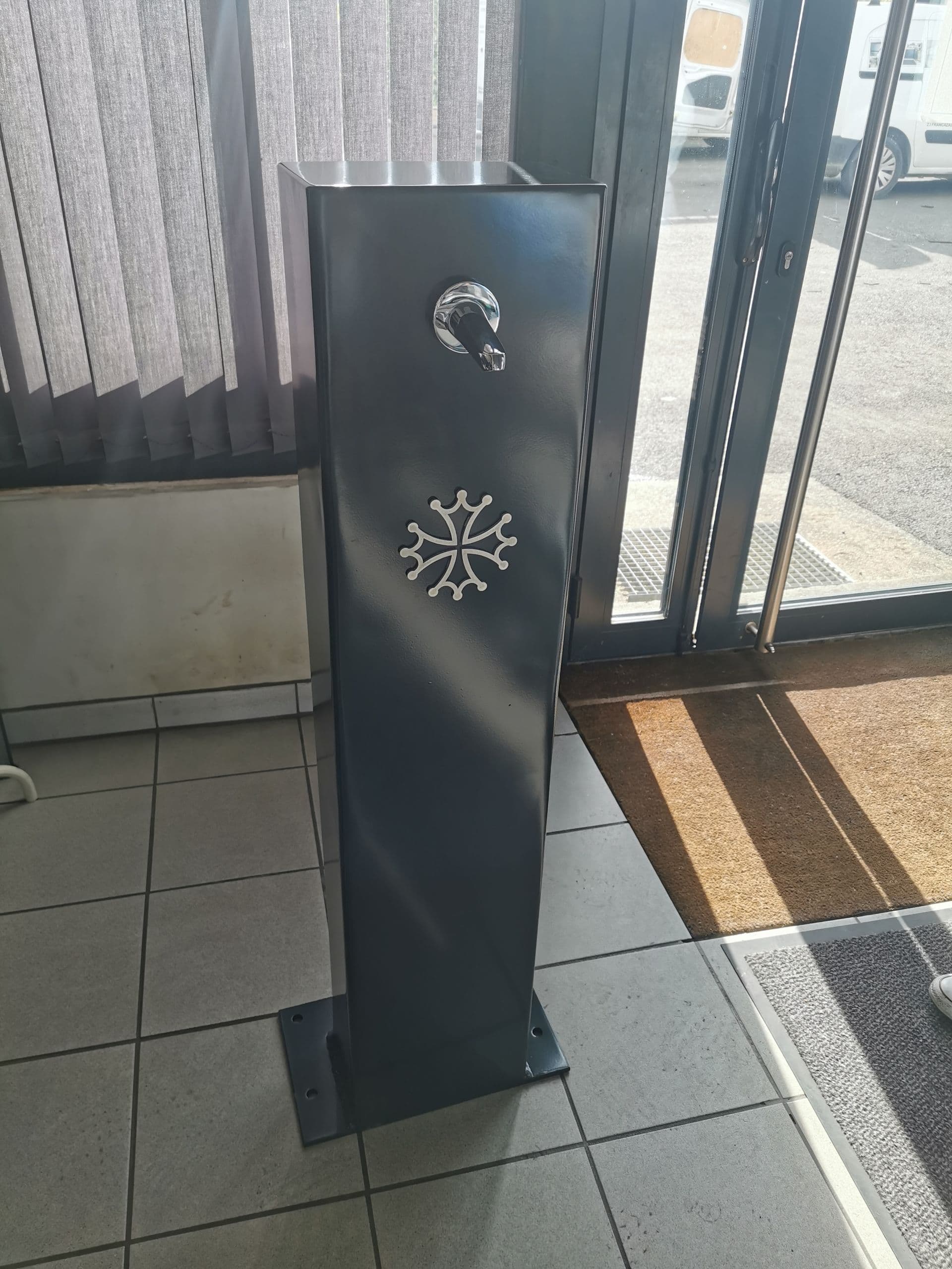 Réalisation diverse : ouvrage artisanal en acier